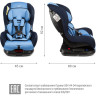 Детское автокресло SIGER Наутилус? гр.0+/I, голубой KPEC0189