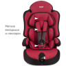 Удерживающее устройство для детей SIGER Трансформер Прайм ISOFIX красный, гр. I/II/III, 9-36 кг, 1-12 лет KRES0146